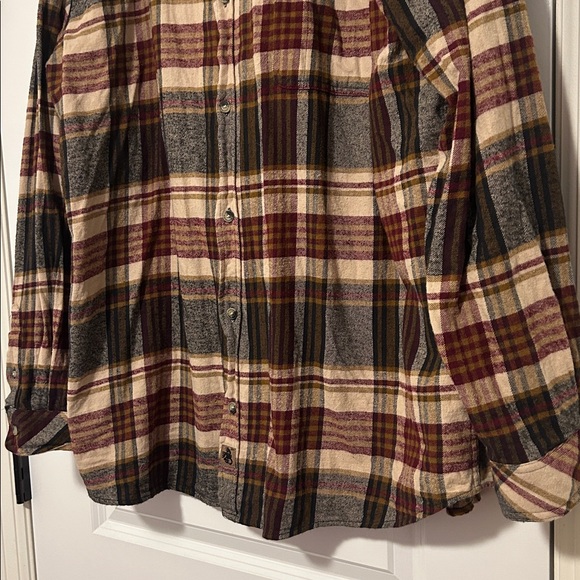 Men’s Legendary Whitetails Cotton Long Sleeve Plaid Flannel Top Size 3XT - Picture 3 of 8